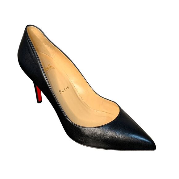 Christian Louboutin Shoes - Christian Louboutin Pigalle 85MM Shiny Nappa Leather Pumps EU 38.5 US 8.5 Heels